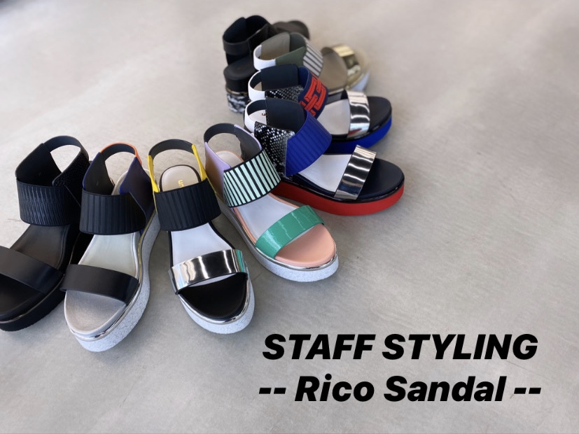 STAFF STYLING-Rico Sandal×Socks-