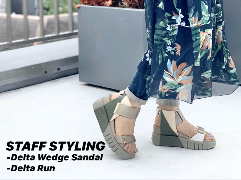 STAFF STYLING-Delta Run/Delta Wedge Sandal-